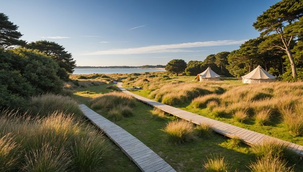 Le camping de Kergo, un camping de luxe dans le Golfe du Morbihan