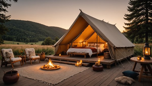 Le Glamping : la tendance à adopter pour des vacances de luxe en plein air