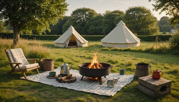 Quels sont les charmes d'un camping à la campagne pour vos vacances en Normandie ?