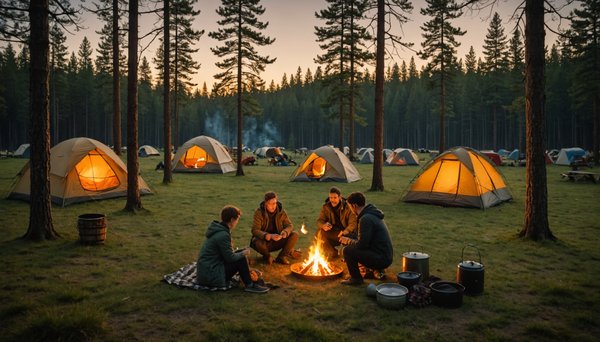 Comment vivre une expérience de bivouac dans un camping proche du Puy du Fou ?