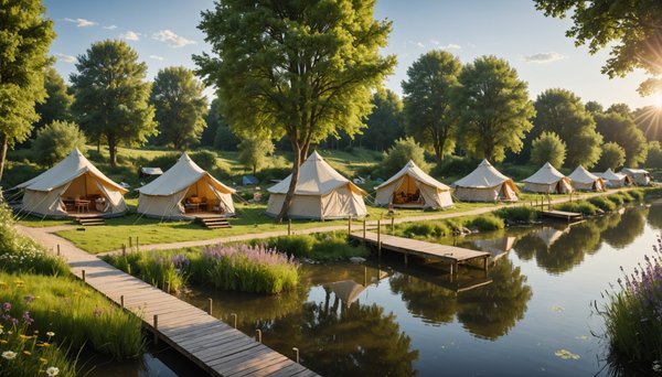 Explorer les destinations de camping les plus écologiques de France