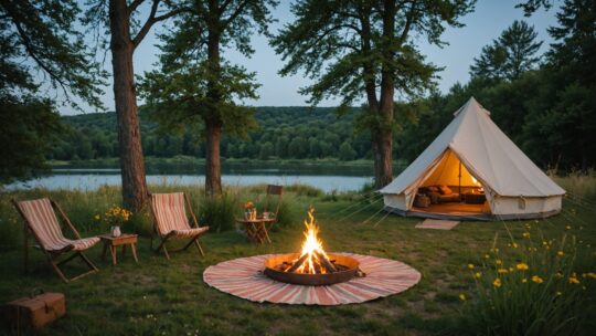 Campings insolites en France: dormez parmi la nature
