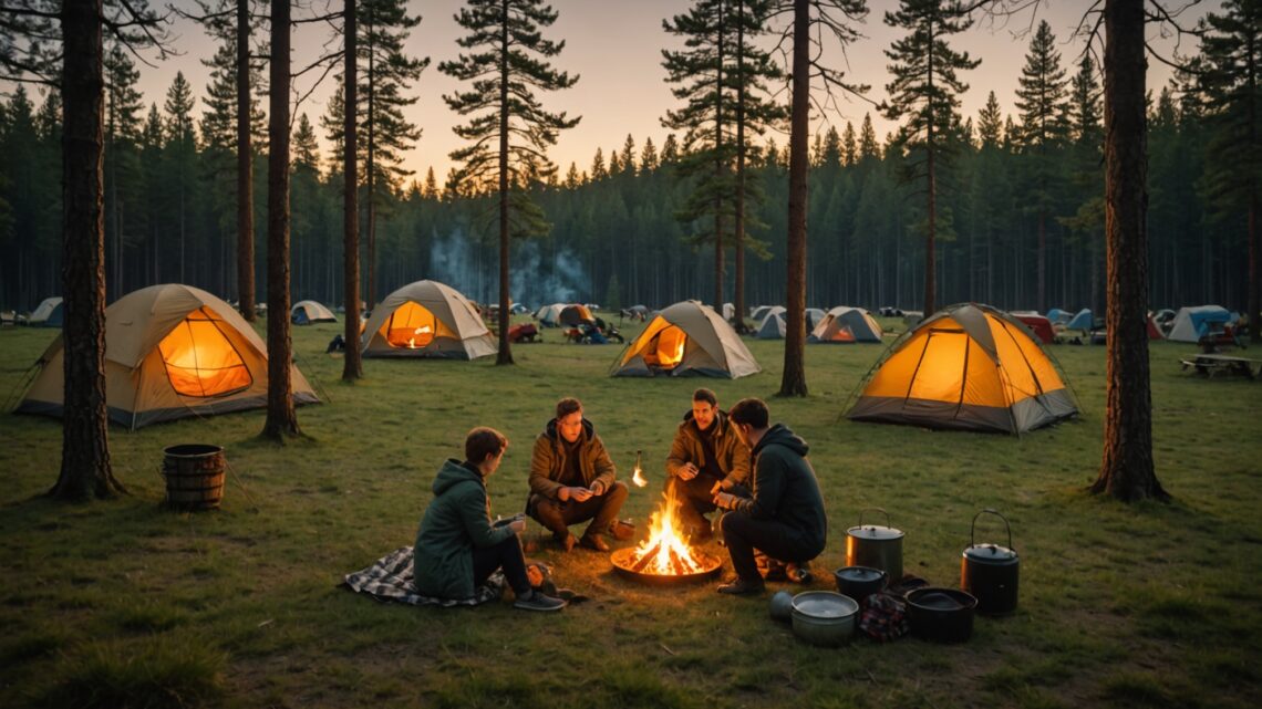 Comment vivre une expérience de bivouac dans un camping proche du Puy du Fou ?
