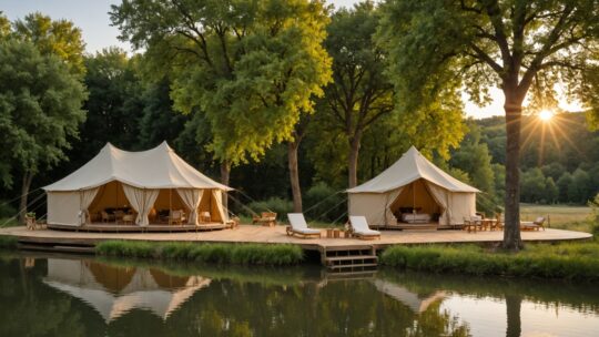 Plongez dans le luxe du camping Dordogne 4 étoiles