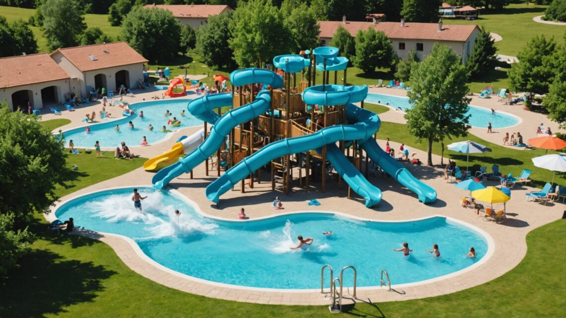 Camping avec parc aquatique en auvergne-rhône-alpes